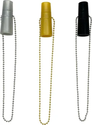 Produktbild von Zapfhahn Schankhahn Verschluss in drei Farben Silber/Gold/schwarz Silber-/silberfarbene Kette