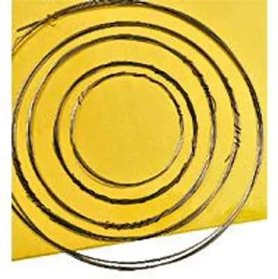 Produktbild von Stahldraht, 1 Meter lang, mit einem Durchmesserbereich von 0,3 bis 1 mm