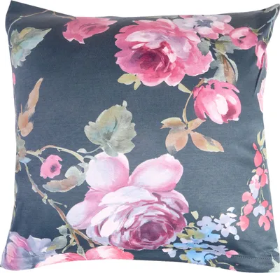 Image de Taie d'oreiller, Taie d'oreiller en jersey 100 % coton, 40x40cm2428 Roseraie
