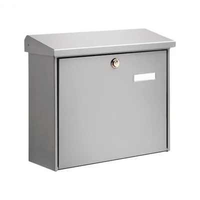 Image de Burg-Wächter 913SI Boîte aux lettres Comfort - 380 x 340 x 148 mm, argent, acier