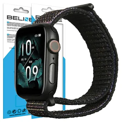 Image de Beline Apple Watch Strap Nylon 38/40/41Mm Black /Black