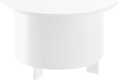 Produktbild von Design Couchtisch HSL-111 rund Hochglanz Wohnzimmer Tisch 80 x 44 cm