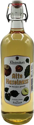 Produktbild von Raunikar Alte Haselnuss Schnaps 1L (38% Vol)- [Enthält Sulfite]