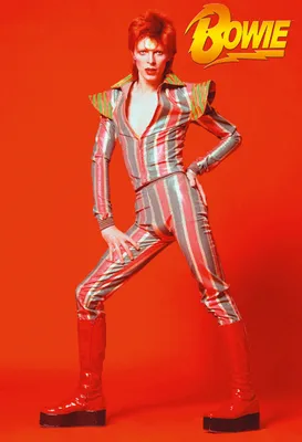 Produktbild von David Bowie Poster Glam 61 x 91,5 cm