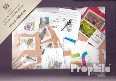 Produktbild von Briefmarken Irland 50 Gramm Kiloware gestempelt