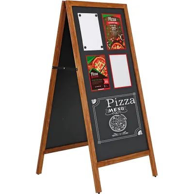 Produktbild von update displays Kundenstopper Economy Outdoor braun 47,0 x 66,0 cm, 1 St.