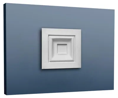 Image de Orac Decor D200 LUXXUS Encadrement de porte Elément de stuc Plaque 9 x 9 cm
