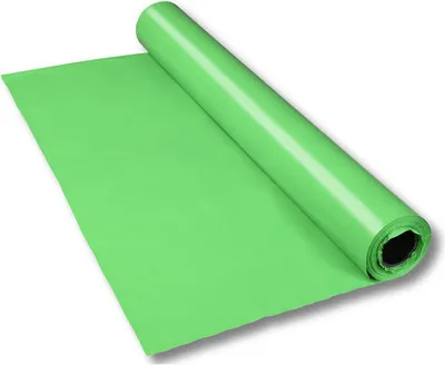 Produktbild von 1x LDPE-Folie Dekofolie Tischdecke grün opak 2300mm x 50m 100my