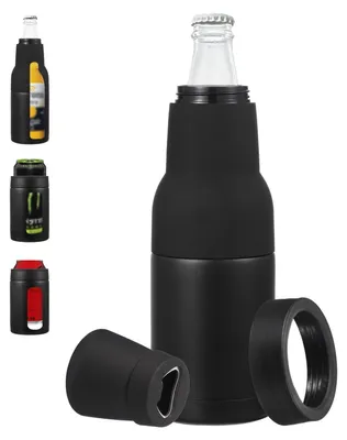 Imagen del producto de Elzusha - Aislante para latas de 12 oz con abrelatas, color