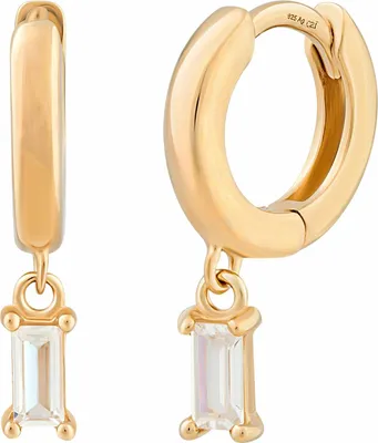 Produktbild von cai Creole 925/- Sterling Silber 1,6cm gelb Zirkonia Zirkonia 358210215V