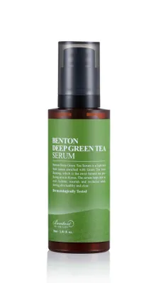Produktbild von BENTON Deep Green Tea Serum 35ml Gesichtsserum mit Grüntee Korea Kosmetik