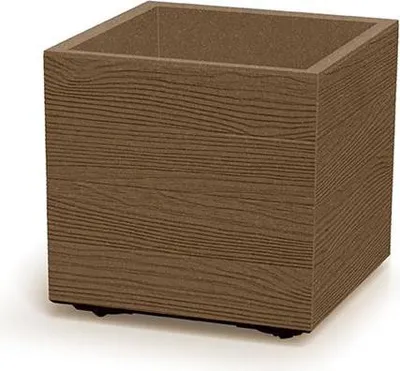 Produktbild von Blumentopf Prosperplast MADERA SQUARE eco Holz 38,5 cm naturo