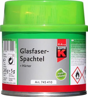 Produktbild von Auto-K Glasfaserspachtel + Härter 250g
