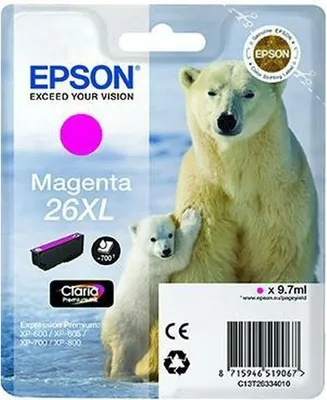 Image de Epson 26XL cartouche d'impression magenta