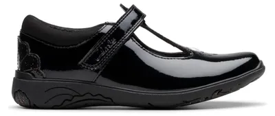 Immagine prodotto di Clarks Relda Gem K, scarpe nere per bambini, taglia 13.5