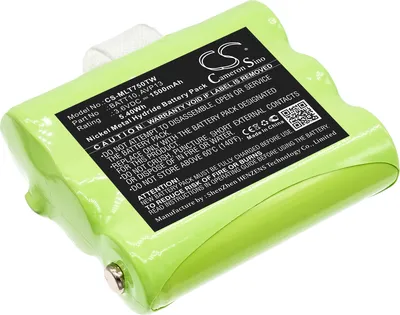 Immagine prodotto di TECHTEK Batteria compatibile con [Midland] T71, T75, T77, T79, X-Talker T71, X-Talker T75, X-Talker T77, X-Talker T79, XT70 sostituisce AVP13, per BA
