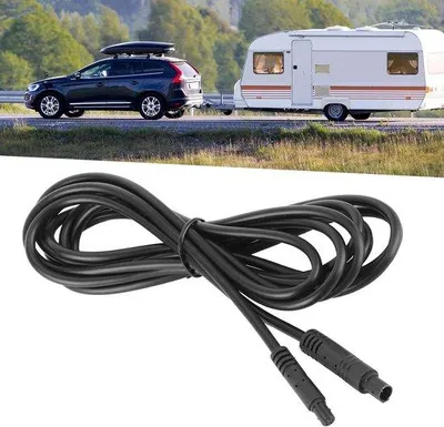 Image de Câble de rallonge pour caméra de recul universelle - pour écran de recul, caméra de surveillance automobile - câble de rallonge.