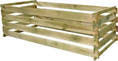 Zdjęcie produktu dla vidaXL Listwy do kompostownika wykonane z impregnowanego drewna sosnowego 160×80×58 cm