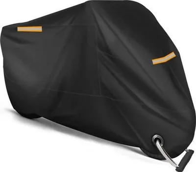 Produktbild von Wasserdichtes XXL-Schutzgehäuse für den Außenbereich mit reflektierendem Band und Oxford 210T Bâche Scooter Etanche Couverture