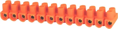 Obrázok produktu pre LTF svorka termoplastická, 2,5 mm2, 12 vodičov, oranžová LTF12-2.5