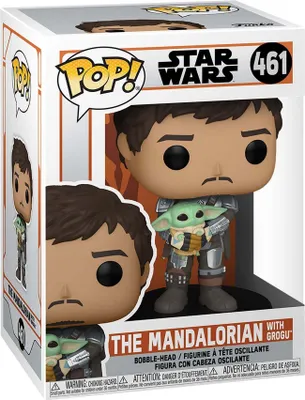 Zdjęcie produktu dla Funko POP! Star Wars - Mandalorianin z Grogu #461
