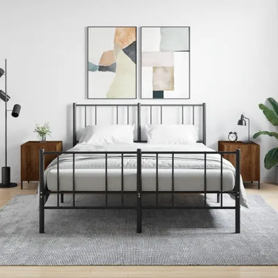 Immagine prodotto di vidaXL Comodini, set da 2 pezzi, effetto rovere marrone, 40x40x50 cm, materiale in legno