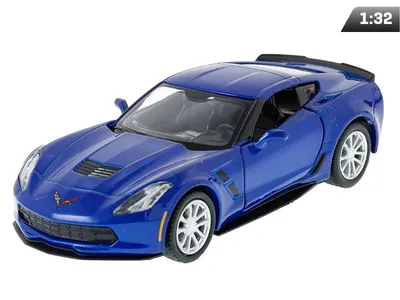 Obrázok produktu pre Model 1:32, RMZ Chevrolet Corvette, Grand Sport, granatowy