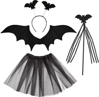 Produktbild von Fledermaus Set - Karneval Faschingskostüm Kinder