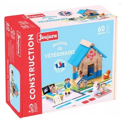 Image de JeuJura La maison du veterinaire - 60 pieces