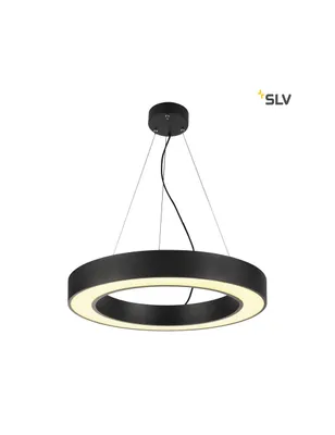 Produktbild von SLV 133840 MEDO PRO 60 RING Pendelleuchte schwarz