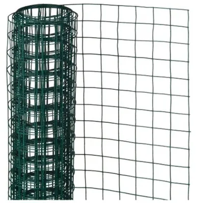 Produktbild von Vierkantgeflecht, 1 x 3 m, Maschenweite 12,7 mm, Grün, Metalex®