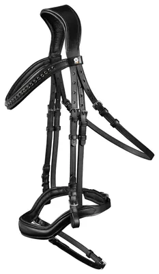 Produktbild von Waldhausen Trensenzaum X-Line New Shape II Schwarz WB