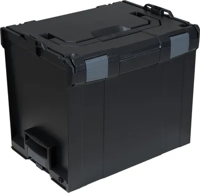 A black tool case is shown against a white background.