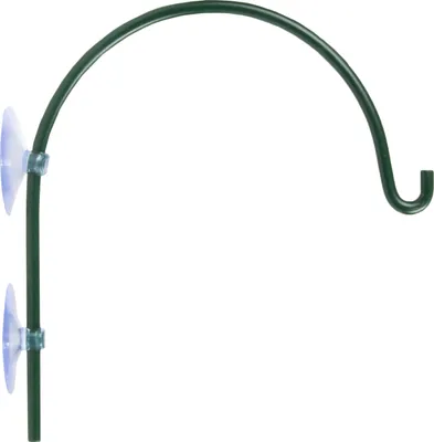 Produktbild von Esschert Design Fensterfutterhaken, Haken, Eisen, Polyvinylchlorid (PVC), Grün, 46 mm, 142 mm, 166 mm