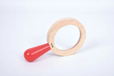 Zdjęcie produktu dla Tickit Wooden Hand Lens, 180 mm, Lupa ręczna, Drewno, Czerwony, Drewno