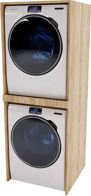 Produktbild von WASCHMASCHINENSCHRANK für Waschmaschine & Wäschetrockner 66/180/65cm