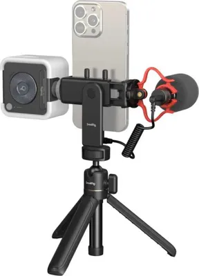 Produktbild von SMALLRIG 4369 Smartphone-Vlog-Stativ-Kit VK-50 Erweiterte Version