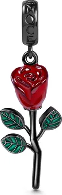 Produktbild von Gnoce Charm Rose-Anhänger Silber FYC031
