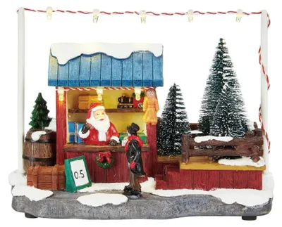 Produktbild von MARKSLOJD Djupvik Weihnachtsdorf, Weihnachtsmannladen