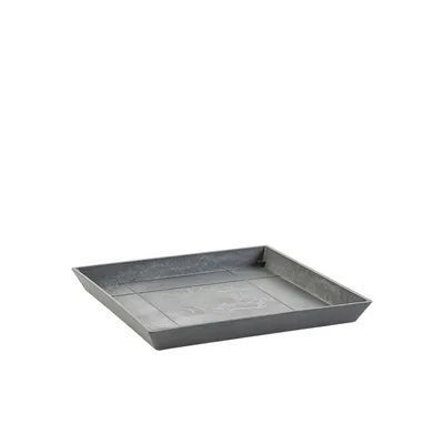 Obrázek produktu pro Podmiska pod květináč Rotterdam 35,5×35,5 cm šedá