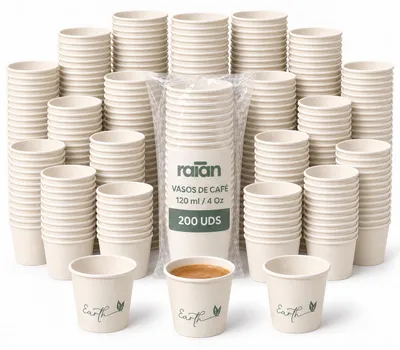 Karton-Kaffeebecher 120 ml, 200 Stück, für Espresso