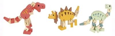 Produktbild von Flexibles pädagogisches Holzspielzeug Dinosaurier, Egmont Toys