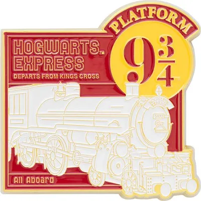 Imagen del producto de Erik Editores, imán de gel para nevera, Harry Potter, andén 9 3/4, color amarillo, talla única