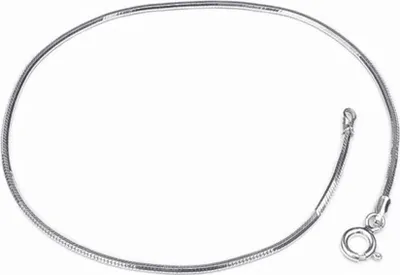 Produktbild von SILBERKETTEN STORE Schlangenkette Armband, achtkant 1,5mm - 925 Silber, Länge wählbar - 18cm