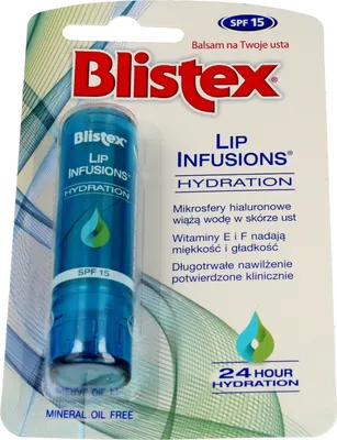 Produktbild von Blistex Lip Infusions Moisturizing Lip Balm SPF15 3.7g