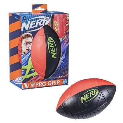 Produktbild von NERF F2865 Pro Grip Football Rot/Schwarz