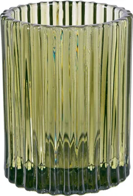 Image de Duni 194593 Bougeoir verre vert
