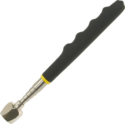 Image de Elévateur magnétique télescopique extra fort avec clip Longueur 76 cm Force de traction 7250g