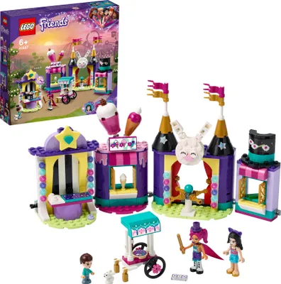 Obrázek produktu pro LEGO 41687 Friends Kouzelnické pouťové stánky, zábavní park s kouzelnickými triky pro děti, hračky pro děti od 6 let