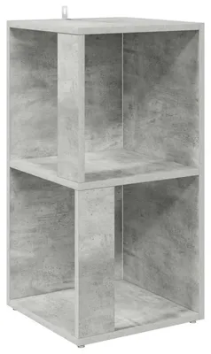 Produktbild von Eckregal Betongrau Holzwerkstoff 33x33x67 cm